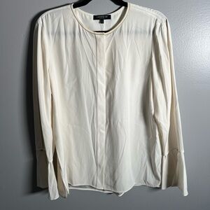 Lafayette 148 New York 100% Silk Blouse- Large